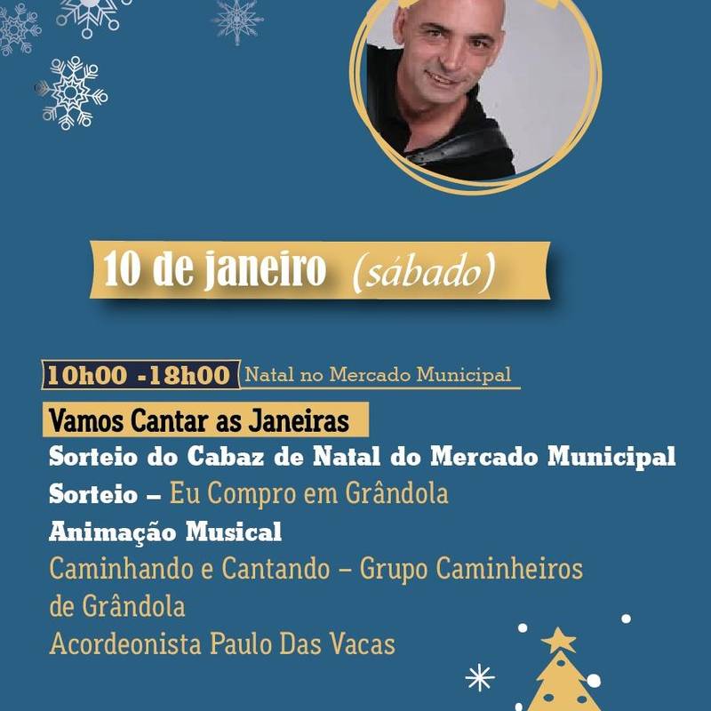 Natal é no Mercado Municipal de Grândola