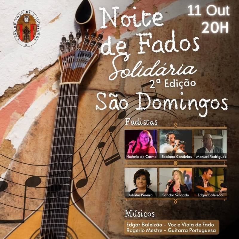 Noite de Fados Solidária