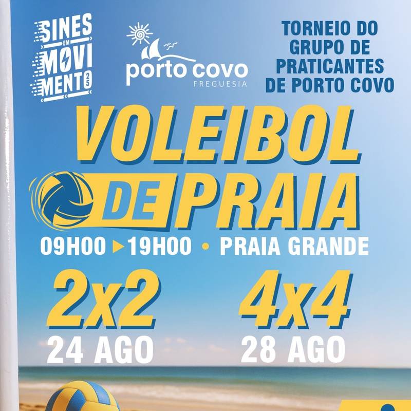 Torneio de Voleibol de Praia – Porto Covo