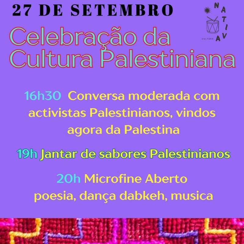 Celebração da cultura palestiniana