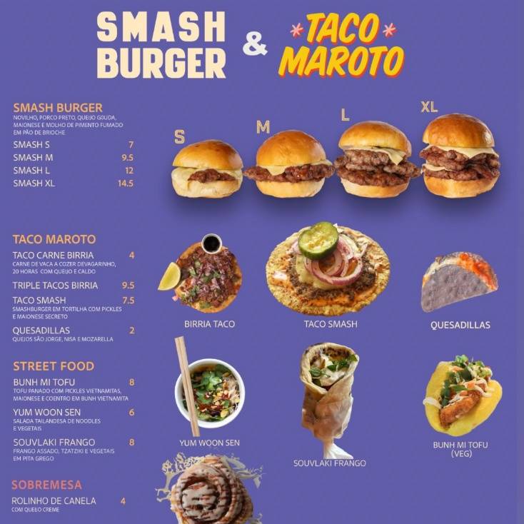 Smashburger & Taco Maroto