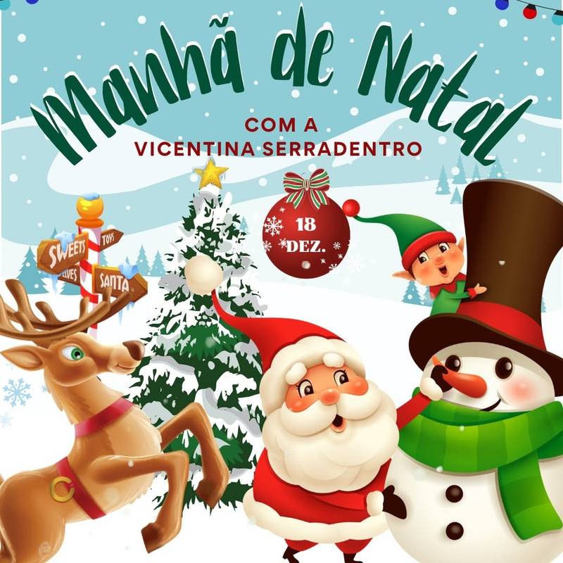 Manhã de Natal com a Vicentina SerrAdentro