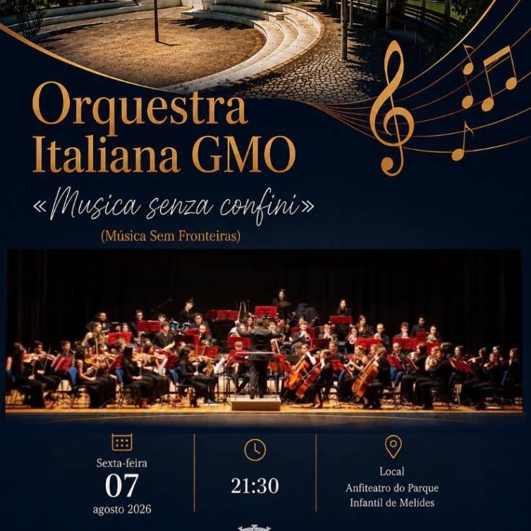 Melides recebe a orquestra italiana gmo