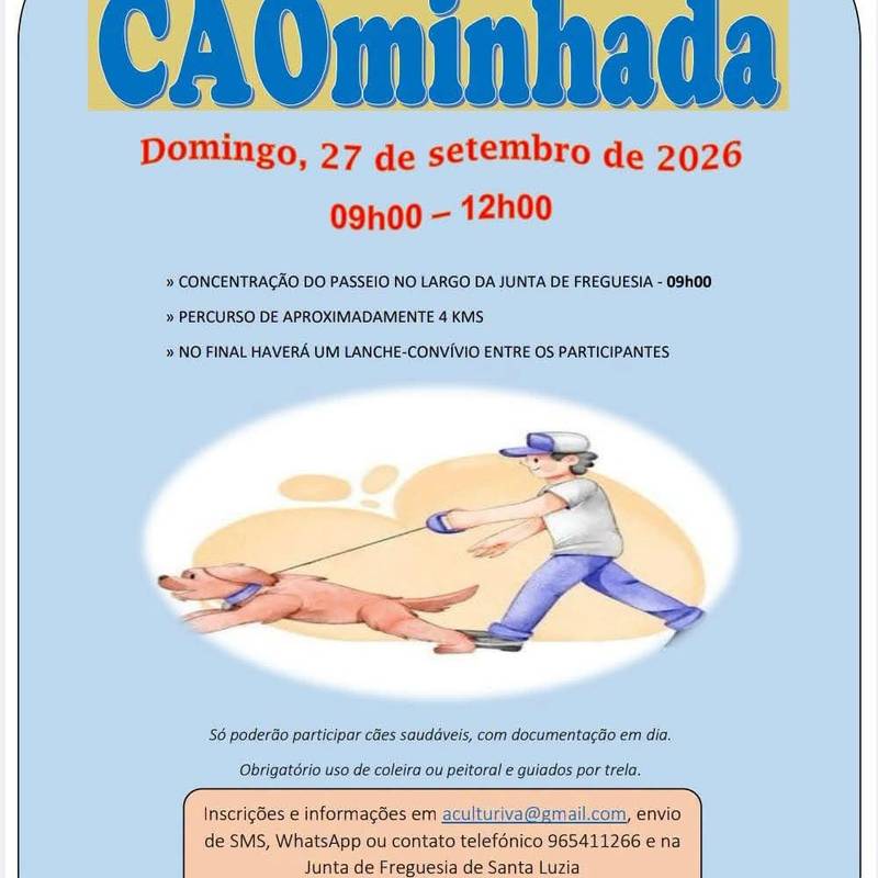CÃOminhada i Santa Luzia
