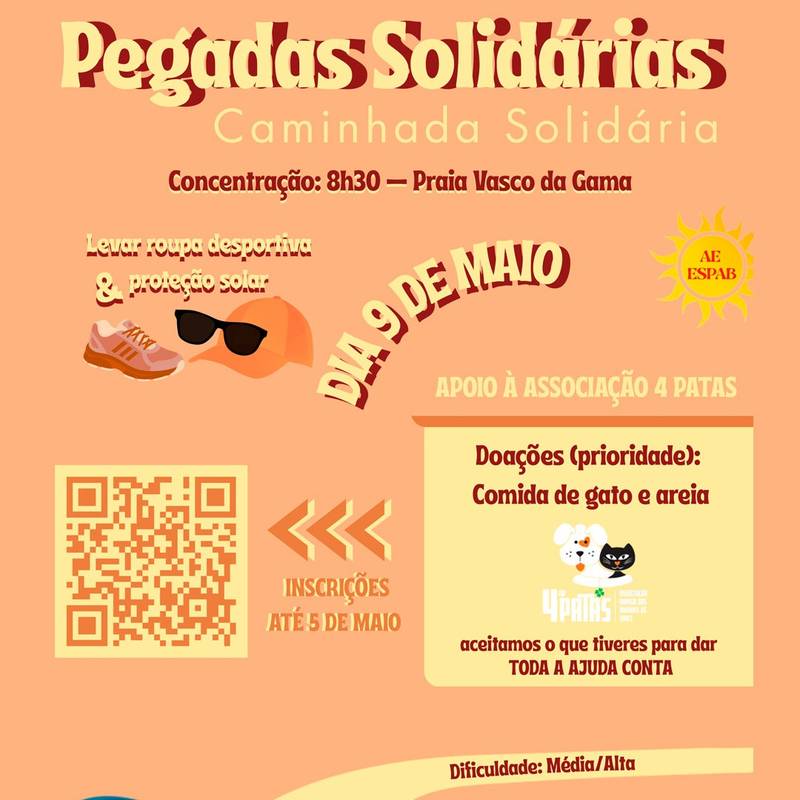 Caminhada Solidária - Pegadas Solidárias