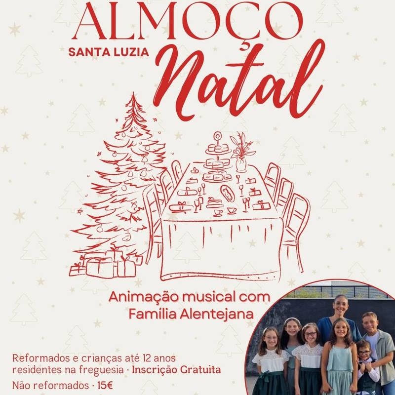 Almoço de natal – santa luzia 2025