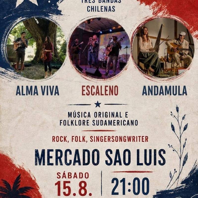 Tres bandas chilenas