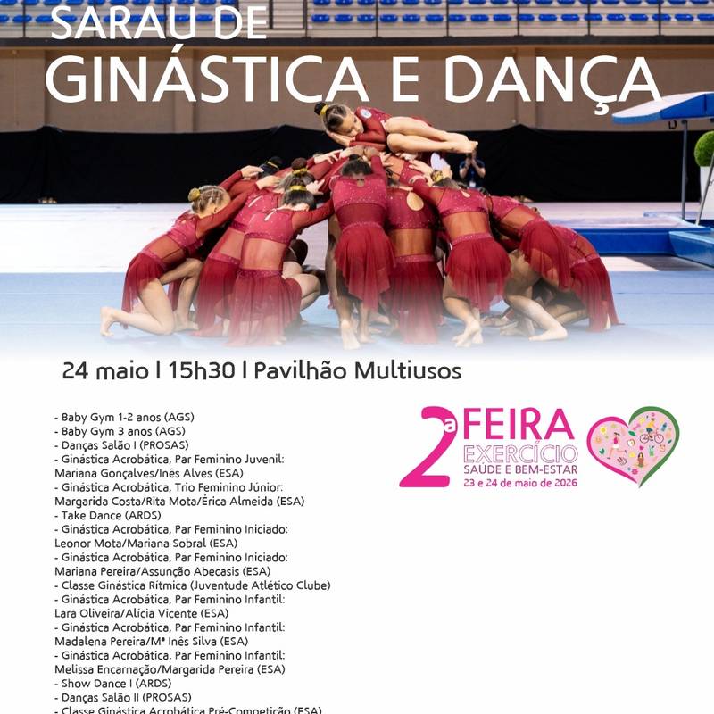 Sarau de Ginástica e Dança