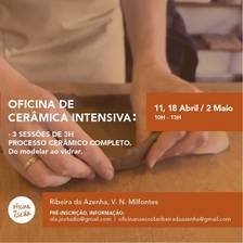 Oficina na Escola - Oficina de Cerâmica Pontual