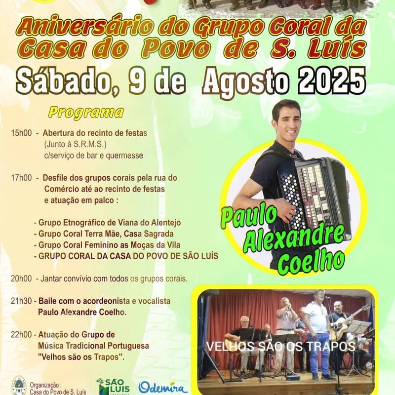 Aniversário do nosso grupo coral