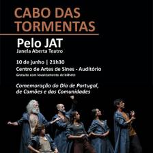 Espetáculo 'Cabo das Tormentas', pelo jat - Janela Aberta Teatro