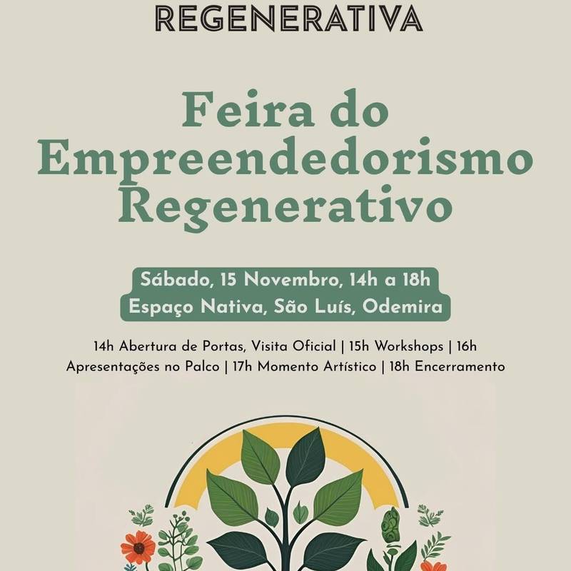 A primeira Feira do Empreendedorismo Regenerativo