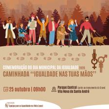 Caminhada «Igualdade nas Tuas Mãos»