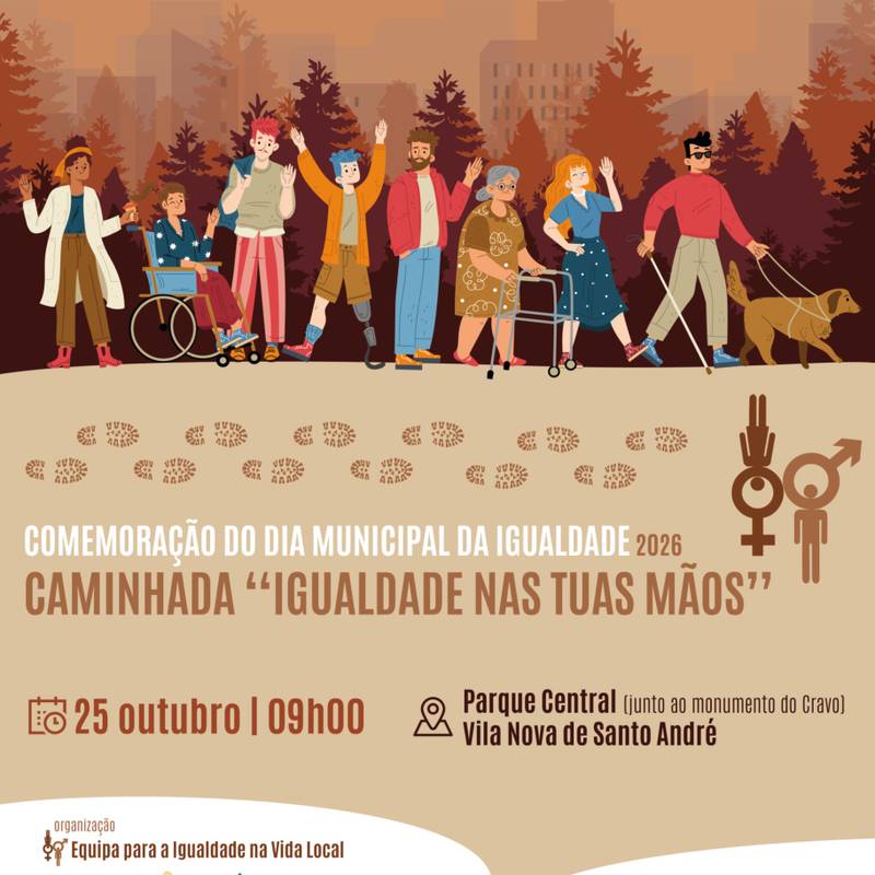 Caminhada «Igualdade nas Tuas Mãos»