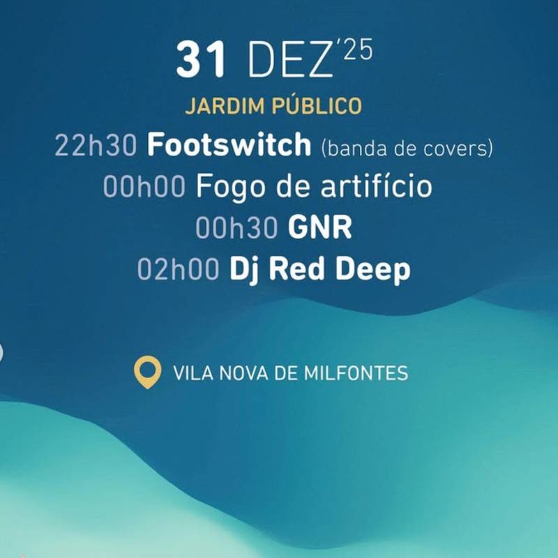 Celebre 2026 em Vila Nova de Milfontes! ✨
