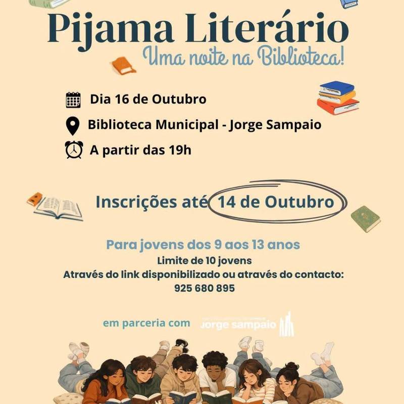 Pijama Literário I Uma Noite na Biblioteca