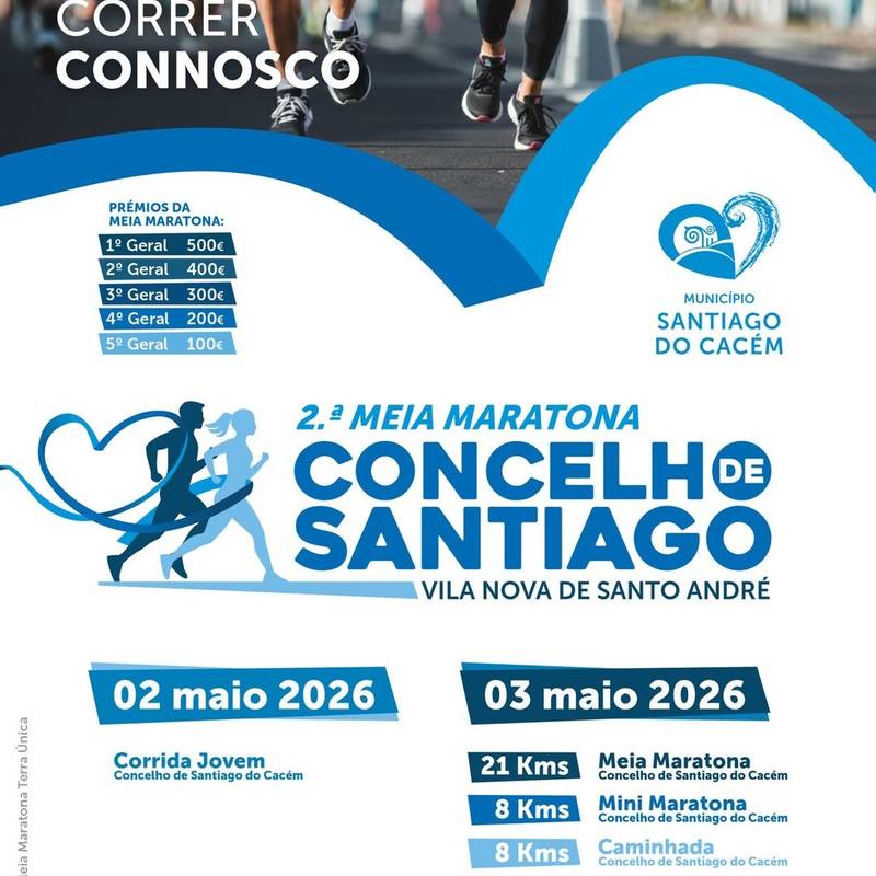 Desporto | 2.ª Meia Maratona Concelho de Santiago