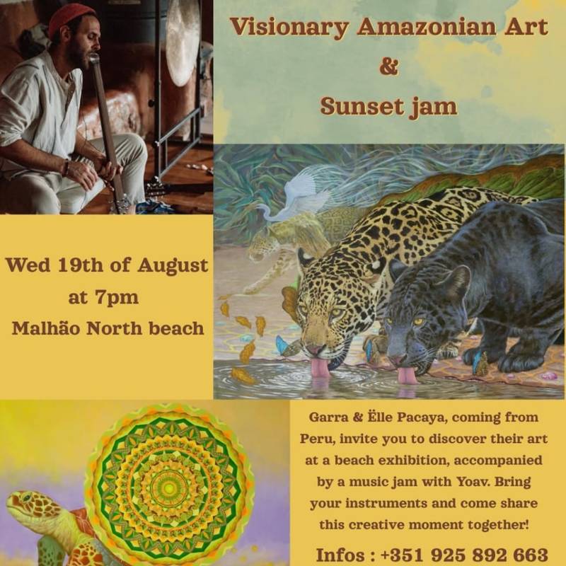 Visionary Amazonian Art & Sunset Jam