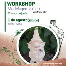 Workshop de modelagem à mão