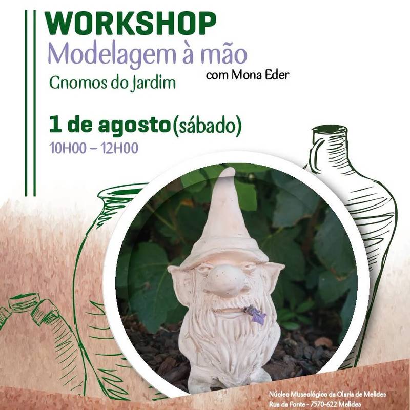 Workshop de modelagem à mão