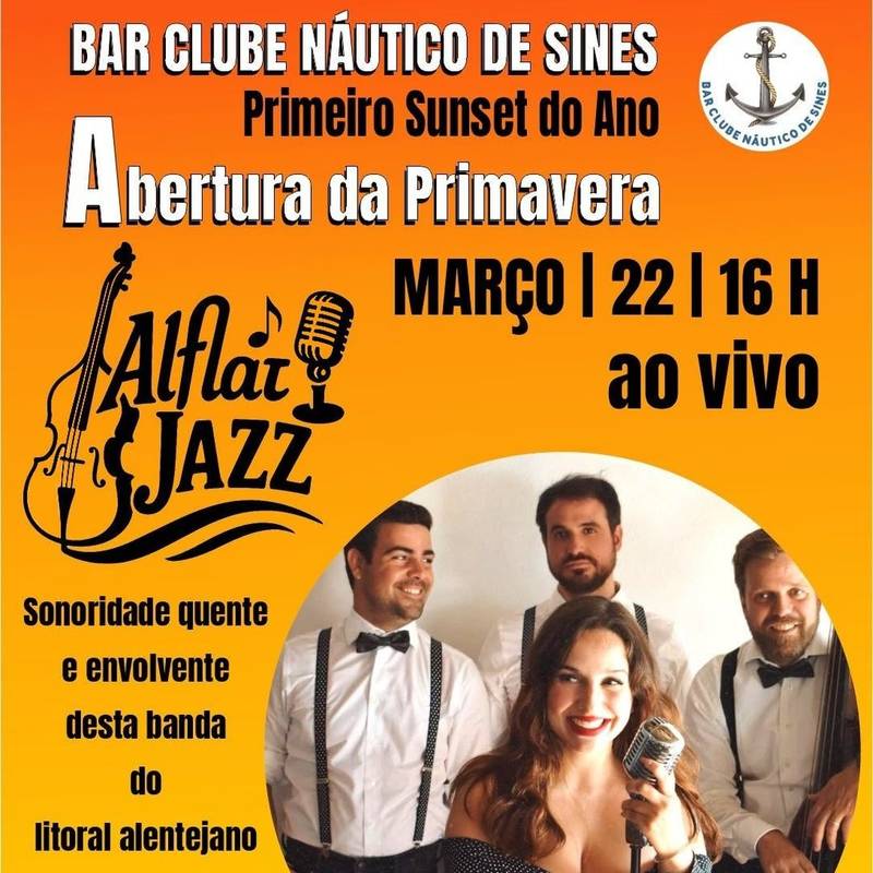 Abertura da epoca dos "Sunset" do Bar Clube Náutico de Sines