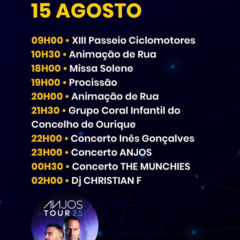 Festas de Santa Maria 2025