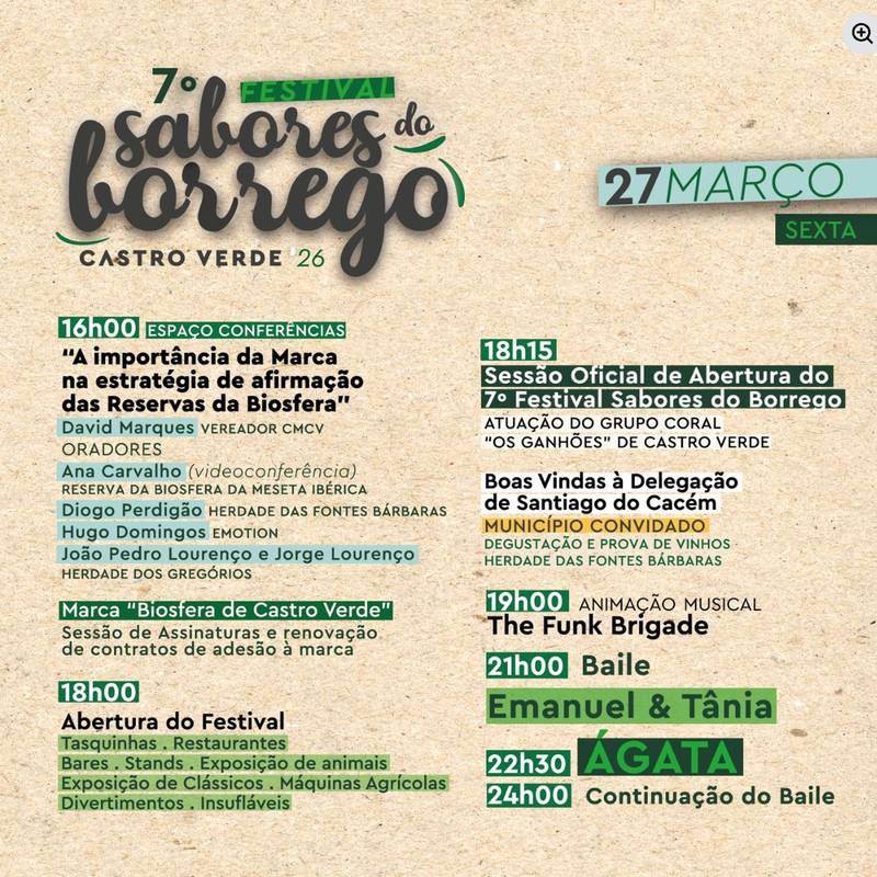 7º festival sabores do borrego