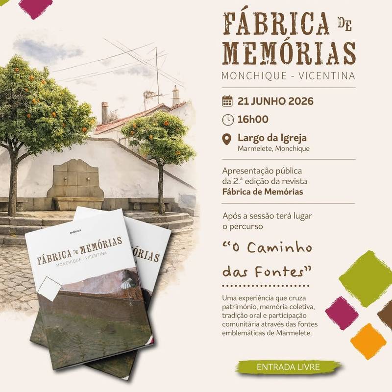 Aprentaçao da 2ª revista Fábrica de Memórias