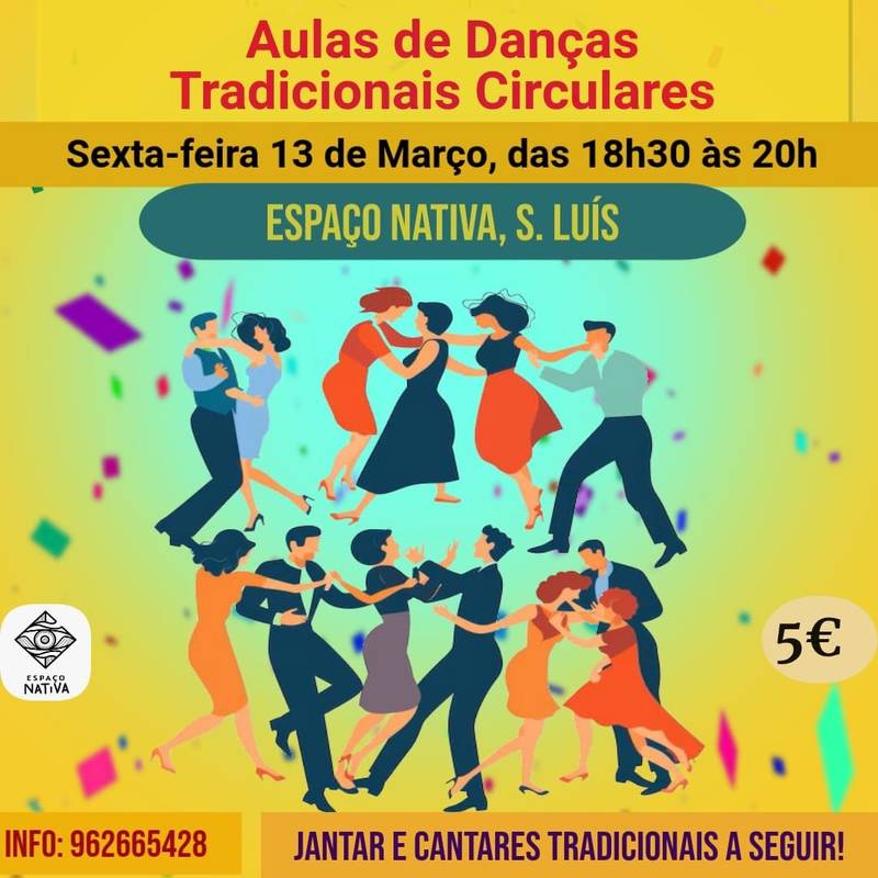 Aulas de Danças - Tradicionais Circulares