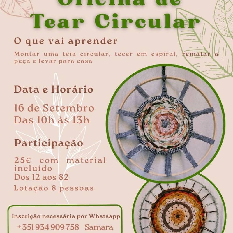 Oficina de Tear Circular