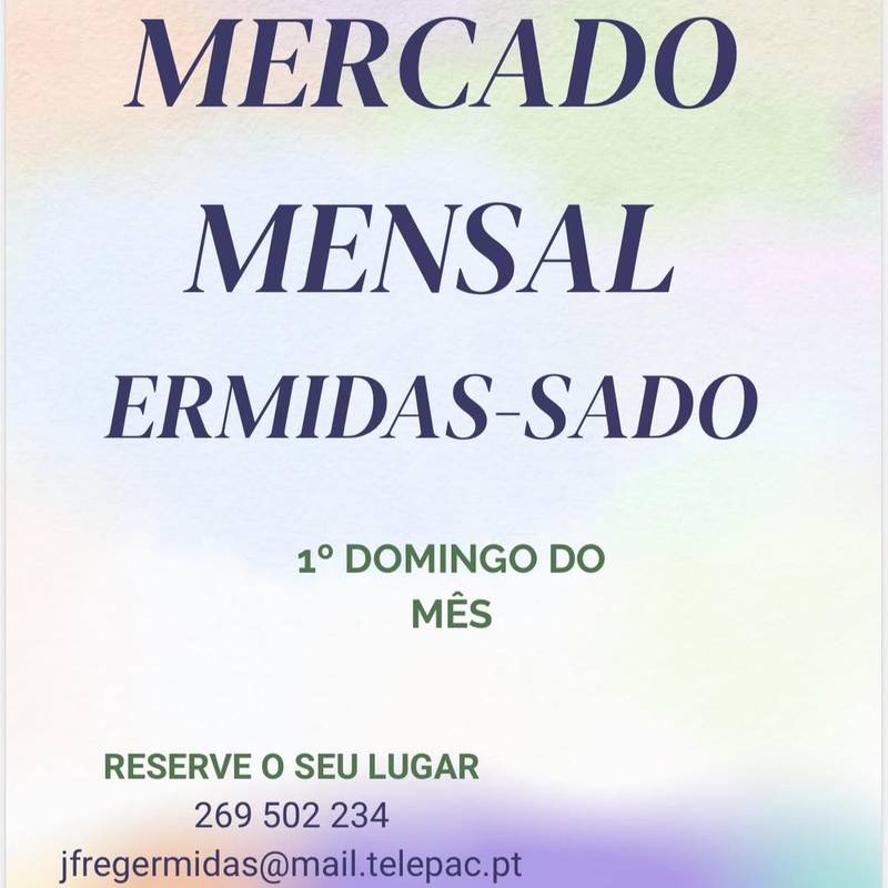 Mercado mensal Ermidas-Sado