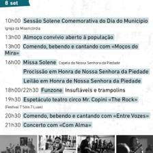 As tradicionais Festas em Honra de Nossa Senhora da Piedade