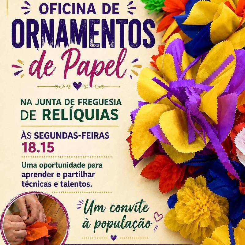 Oficina de Ornamentos de Papel