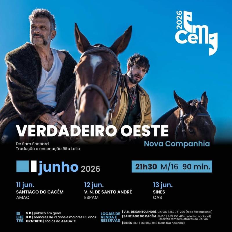 EmCena: 'Verdadeiro Oeste', pela Nova Companhia