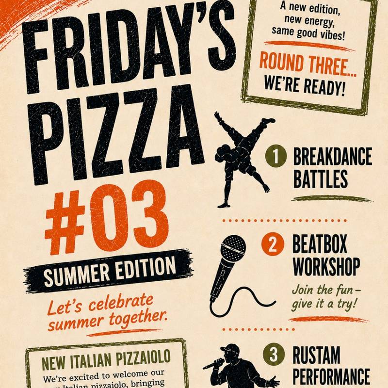 Pizza de sexta-feira n.º 3