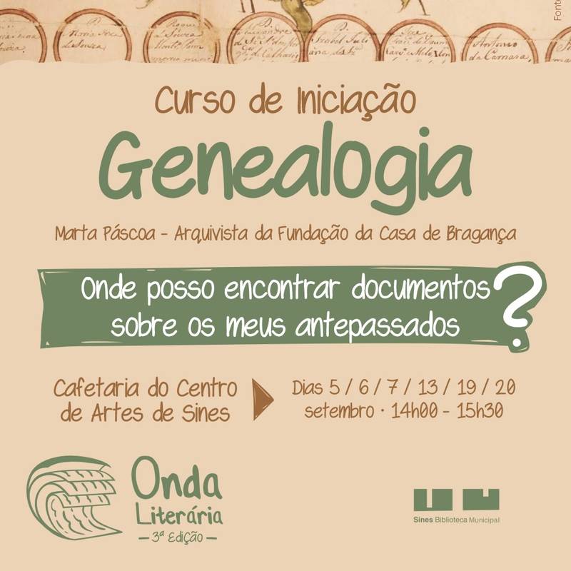 Curso de Iniciação à Genealogia