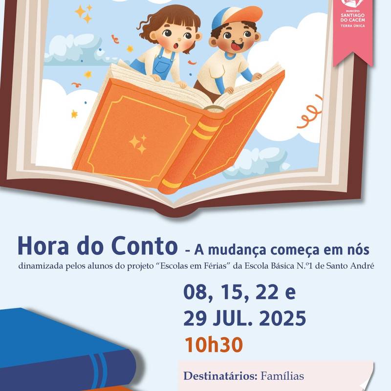 Hora do Conto – “a mudança começa em nós!”