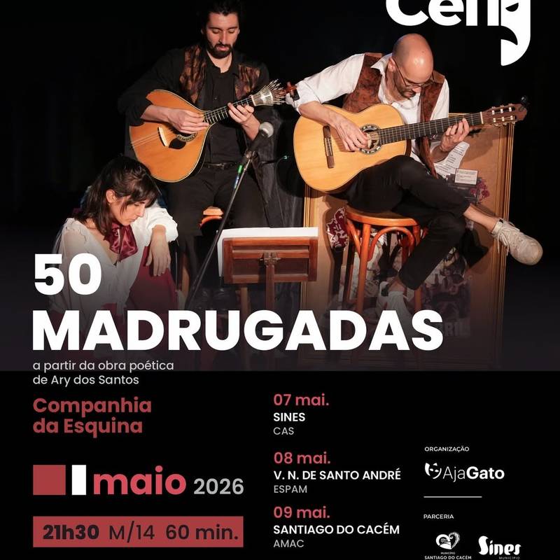 EmCena: '50 Madrugadas', pela Companhia da Esquina