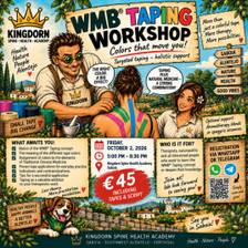 WMB® Taping Workshop: Colors Matter!