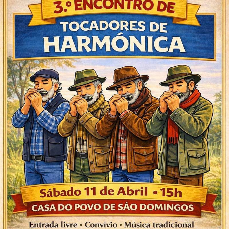 Vem celebrar a música tradicional connosco!