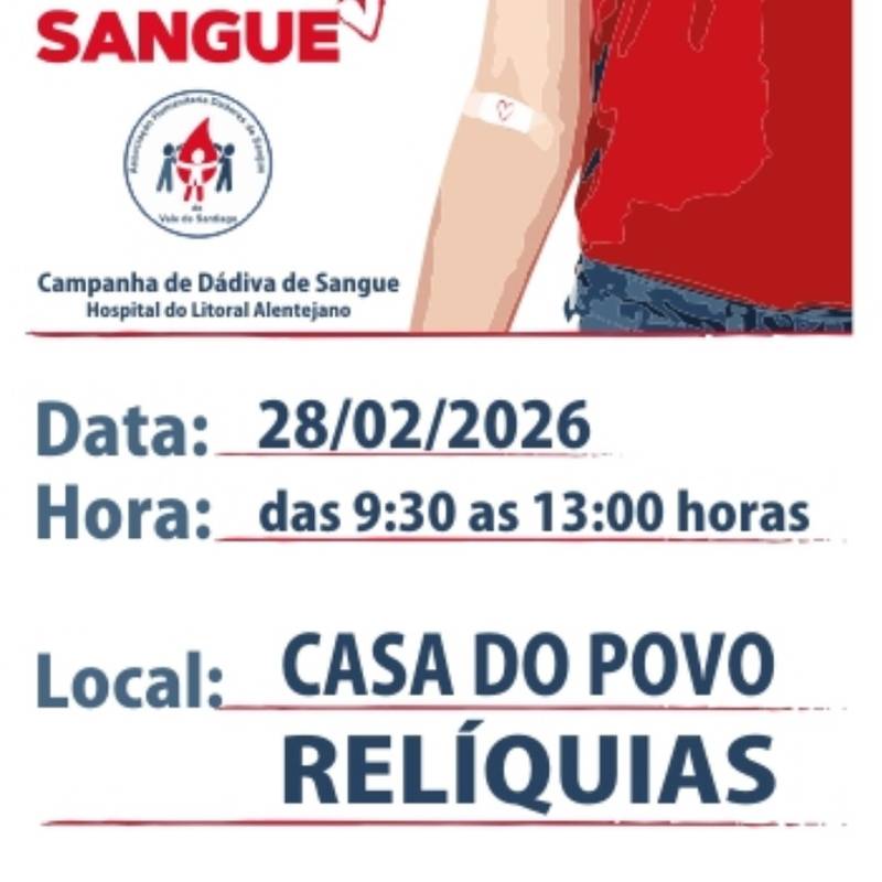 Campanha dádiva de sangue