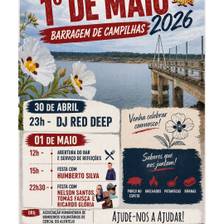 Comemorações do 1° de Maio - Barragem de Campilhas