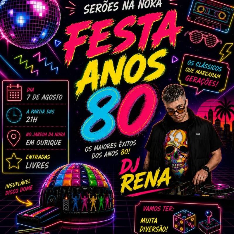 Festa dos anos 80