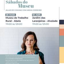 Sábados do Museu – Aulas Chikung com Nádia Cordeiro