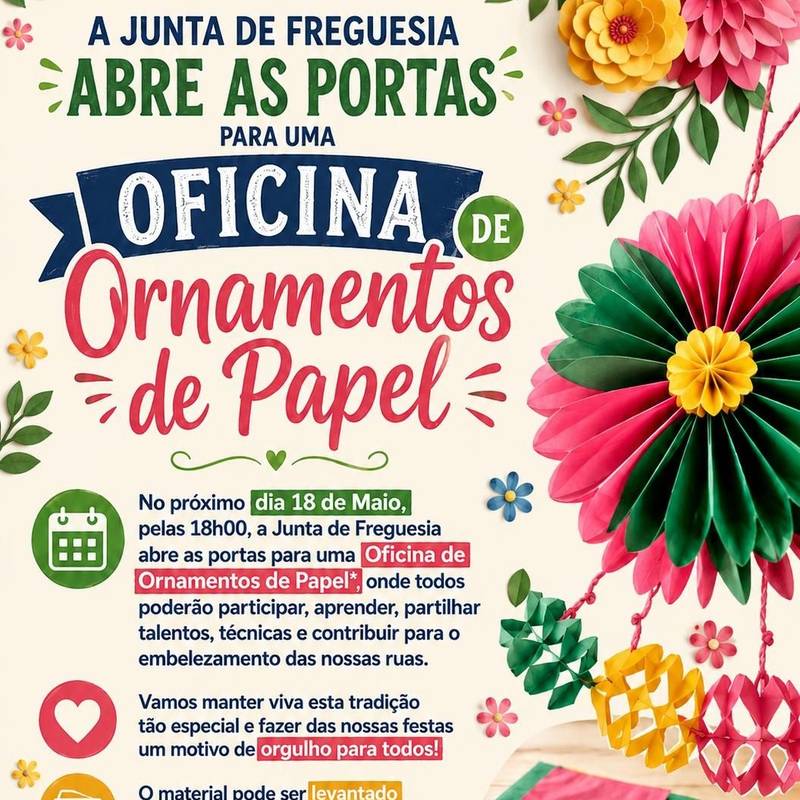 Oficina de Ornamentos de Papel