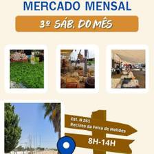 Mercado mensal - Melides