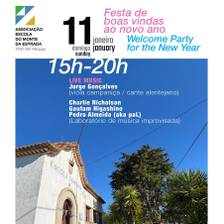 Festa de boas vindas ao Ano Novo