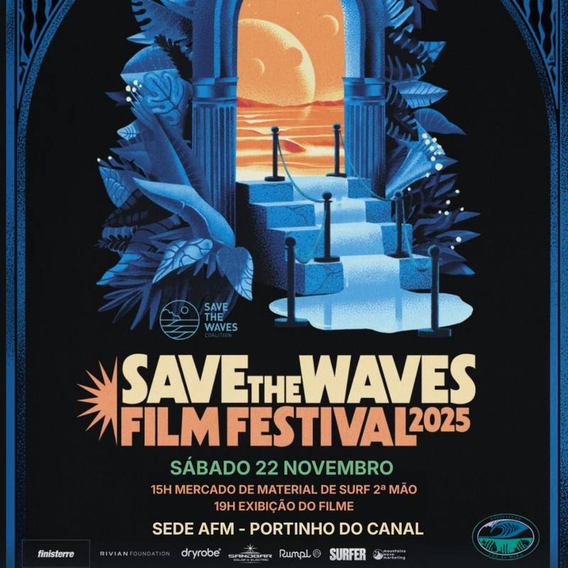 Mercadinho de Surf /Filme Save The Waves