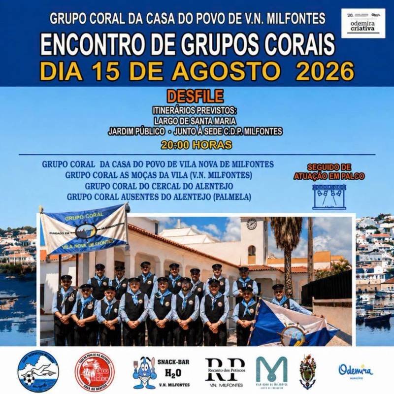 Encontro de grupos corais