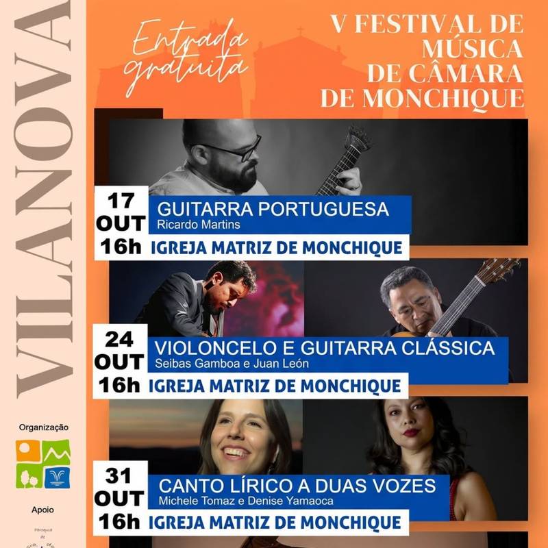 V Festival de música de câmera de Monchique
